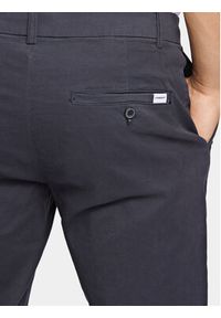 Lindbergh Chinosy 30-005044 Czarny Slim Fit. Kolor: czarny. Materiał: bawełna #8