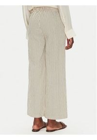 Fransa Spodnie materiałowe 20614576 Beżowy Relaxed Fit. Kolor: beżowy. Materiał: bawełna