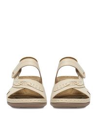 Go Soft Sandały CEO-W80085 Beżowy. Kolor: beżowy. Materiał: skóra #4