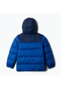 columbia - Kurtka ocieplana dziecięca Columbia Puffect Hooded. Kolor: niebieski