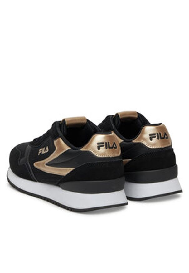 Fila Sneakersy VC-RUN WMN FFW0588_83058 Czarny. Kolor: czarny. Materiał: materiał. Sport: bieganie