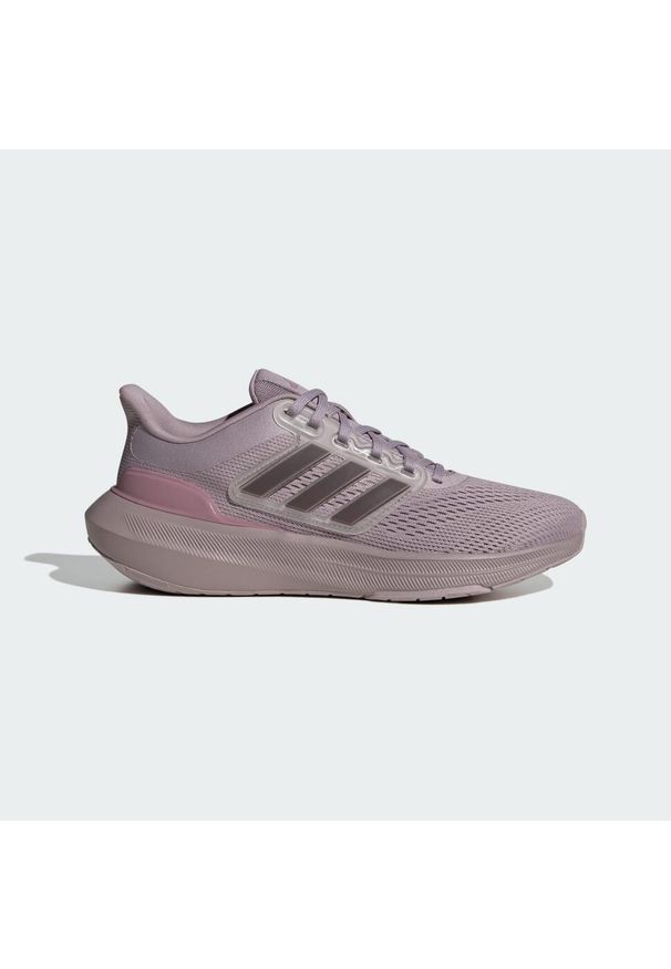 Adidas - Buty Ultrabounce. Kolor: wielokolorowy, fioletowy, biały, różowy. Materiał: materiał. Sport: turystyka piesza