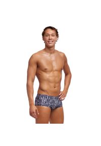 FUNKITA - Kąpielówki męskie spodenki na basen plażę Funky Trunks Pressure Palm. Kolor: szary