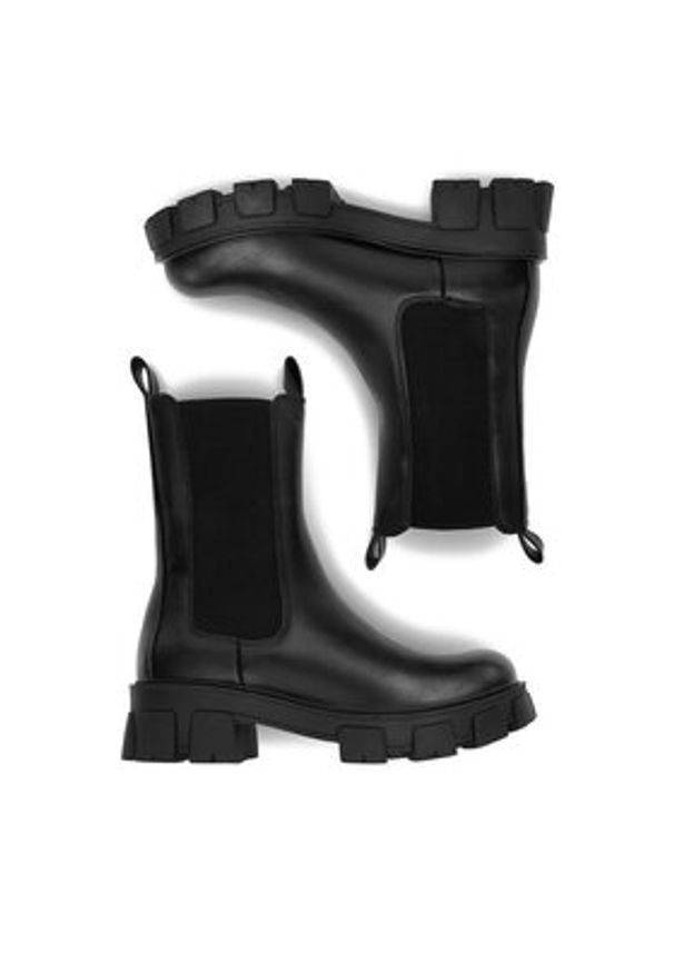 DeeZee Sztyblety 12837-22-BLACK PU Czarny. Kolor: czarny. Materiał: syntetyk, materiał