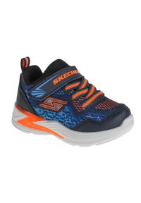 skechers - Skechers Erupters III, chłopięce buty sportowe, Granatowe. Okazja: na co dzień. Kolor: niebieski. Materiał: tkanina. Model: Skechers Sport. Sport: turystyka piesza