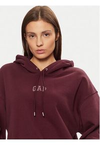 GAP - Gap Bluza 588015-02 Czerwony Relaxed Fit. Kolor: czerwony. Materiał: bawełna #4
