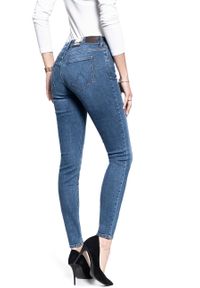 Wrangler - SPODNIE DAMSKIE WRANGLER SKINNY BLUE YOU W28KKR10H #6