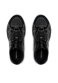 Calvin Klein Jeans Sneakersy Vibram Runner Low Mix Nbs Lum YM0YM00880 Czarny. Kolor: czarny. Materiał: skóra #3