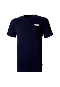 T-shirt z krótkim rękawem męski Puma ESS SMALL LOGO. Kolor: czerwony, wielokolorowy, niebieski. Długość rękawa: krótki rękaw. Długość: krótkie