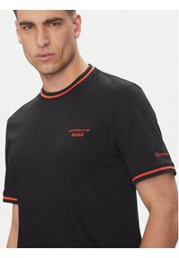 BOSS T-Shirt C-Taut 197 50543341 Czarny Regular Fit. Kolor: czarny. Materiał: bawełna #4