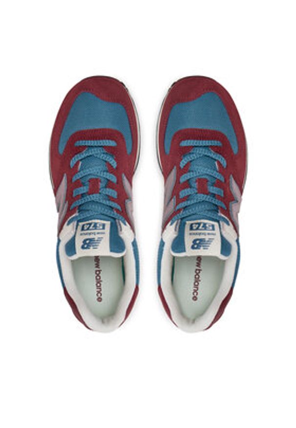 New Balance Sneakersy U574RBB Czerwony. Kolor: czerwony. Materiał: skóra. Model: New Balance 574
