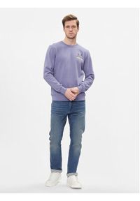 Jack & Jones - Jack&Jones Bluza 12248906 Fioletowy Standard Fit. Kolor: fioletowy. Materiał: bawełna, syntetyk #4