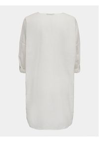 only - ONLY Koszula Apeldoorn 15267738 Biały Loose Fit. Kolor: biały. Materiał: bawełna