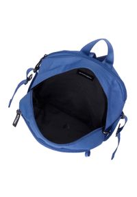 Wittchen - Plecak basic mały niebieski. Kolor: niebieski. Materiał: poliester. Wzór: paski. Styl: casual #3