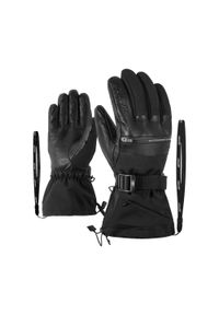 Rękawice do narciarstwa alpejskiego Ziener Gallinus AS® PR DCS. Kolor: czarny. Sezon: zima. Sport: narciarstwo #1