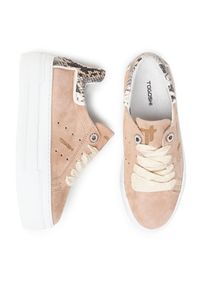 Togoshi Sneakersy TG-13-04-000224 Brązowy. Kolor: brązowy. Materiał: skóra, zamsz #3