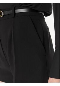 Elisabetta Franchi Szorty materiałowe SH-005-42E2-V350 Czarny Regular Fit. Kolor: czarny. Materiał: syntetyk