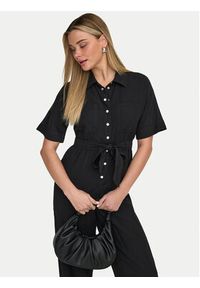 only - ONLY Kombinezon Laris 15364151 Czarny Regular Fit. Kolor: czarny. Materiał: wiskoza #3