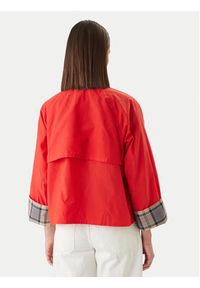 Barbour Kurtka przejściowa Mackworth LCA0398RE51 Czerwony Regular Fit. Kolor: czerwony. Materiał: bawełna #5