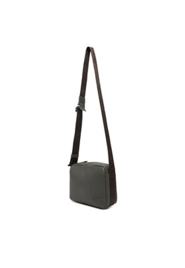 Calvin Klein Jeans Saszetka Cargo Camera Bag LV04G3081G Khaki. Kolor: brązowy. Materiał: skóra