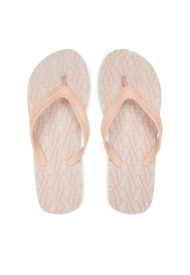 Japonki Armani Exchange. Kolor: różowy