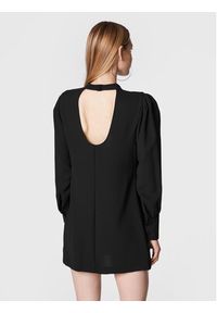 Sisley Sukienka koktajlowa 4UNCLV01M Czarny Regular Fit. Kolor: czarny. Materiał: syntetyk. Styl: wizytowy #4