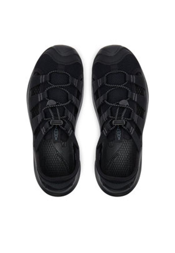 keen - Keen Sandały Seanik H2 W 1030760 Czarny. Kolor: czarny. Materiał: materiał
