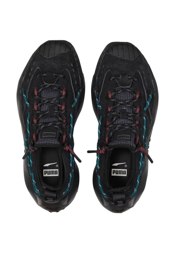 Adidasy Puma Plexus, Mężczyźni. Kolor: czarny. Materiał: zamsz, materiał. Sport: fitness