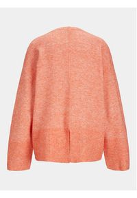 JJXX Sweter Lica 12246506 Pomarańczowy Regular Fit. Kolor: pomarańczowy. Materiał: syntetyk #4