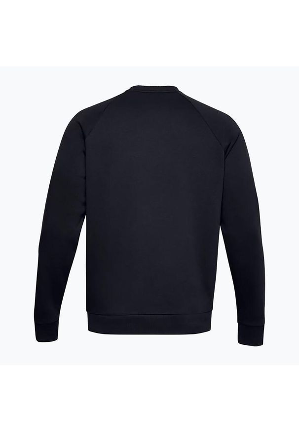 Bluza fitness męska Under Armour Rival Fleece Crew. Kolor: czarny. Sport: fitness