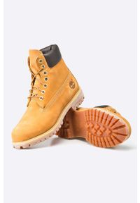 Timberland Obuwie zimowe 6" Premium Boot TB0100617131 10061-Wheat. Nosek buta: okrągły. Kolor: brązowy. Materiał: skóra, guma. Szerokość cholewki: normalna. Technologia: Primaloft. Sezon: zima #6