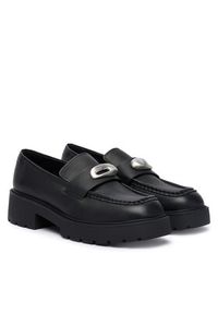 Calvin Klein Loafersy Chunky Loafer Lth Hw YW0YW01912 Czarny. Kolor: czarny. Materiał: skóra #4