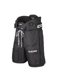 CCM - Spodnie do hokeja na lodzie damskie Jetspeed FTW – na rzep – czarne – rozmiar S. Kolor: czarny. Długość: długie #1