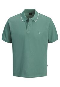 Jack & Jones Polo Weston 12297755 Zielony Regular Fit. Typ kołnierza: polo. Kolor: zielony. Materiał: bawełna #3