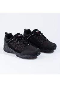 Czarne buty trekkingowe męskie DK. Kolor: czarny. Materiał: materiał #5