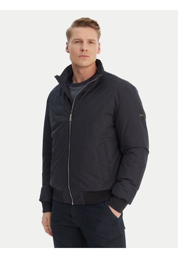 BOSS Kurtka przejściowa H-Clase 50553625 Granatowy Regular Fit. Kolor: niebieski. Materiał: syntetyk