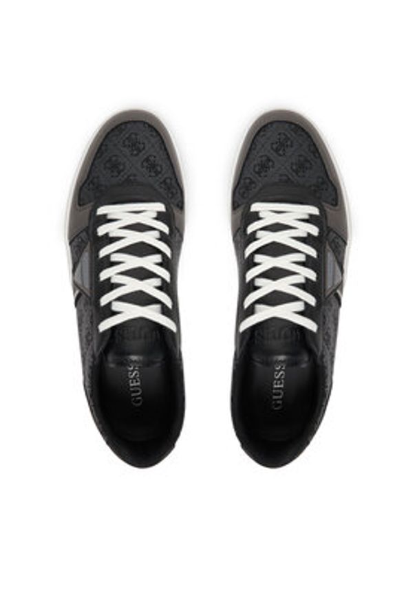 Guess Sneakersy 180233 Czarny. Kolor: czarny. Materiał: skóra