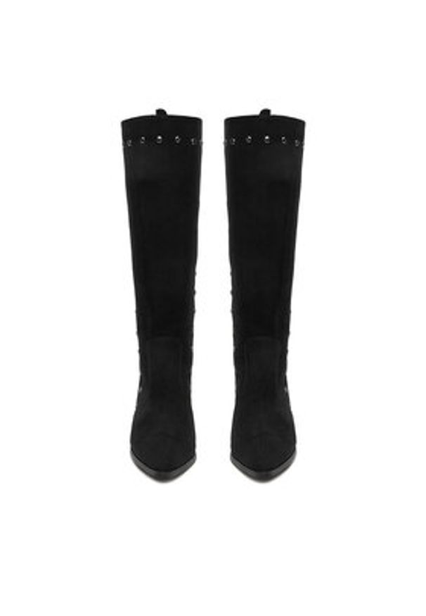 DeeZee Kozaki CEO-HY900735-5 Czarny. Kolor: czarny. Materiał: materiał