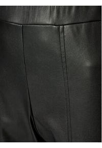 MAX&Co. Spodnie z imitacji skóry Creatico 77840723 Czarny Relaxed Fit. Kolor: czarny. Materiał: syntetyk #2