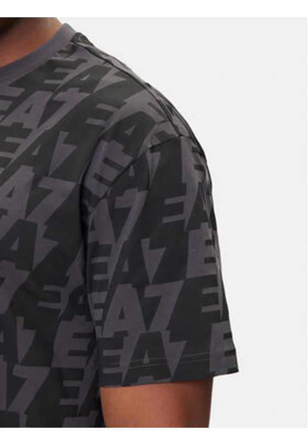 EA7 Emporio Armani T-Shirt 7M000980 AF10378 U8117 Szary Regular Fit. Kolor: szary. Materiał: bawełna
