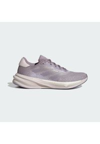 Adidas - Buty do biegania adidas Supernova Stride. Kolor: fioletowy, szary, różowy, wielokolorowy. Sport: bieganie