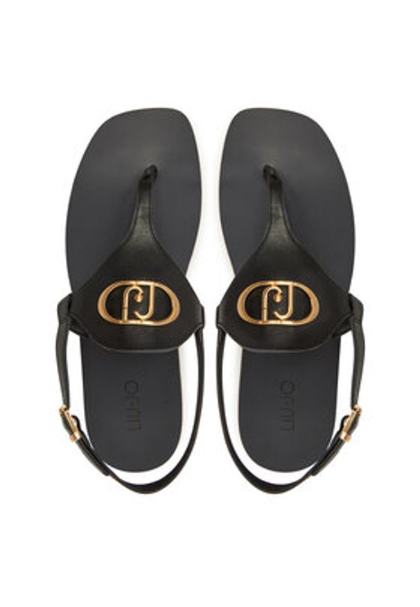 Liu Jo Sandały Saba 12 SA5085 P0102 Czarny. Kolor: czarny. Materiał: skóra