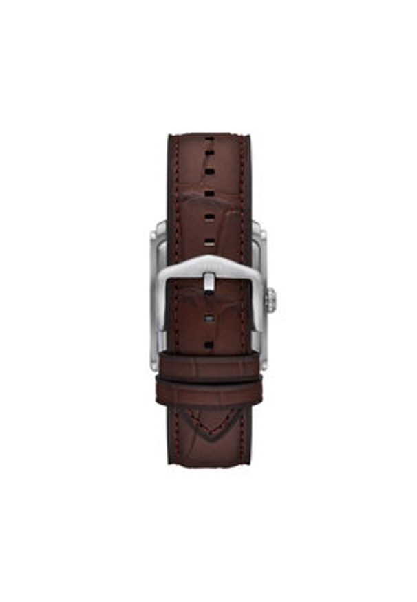 Fossil Zegarek Carraway FS6110 Brązowy. Kolor: brązowy
