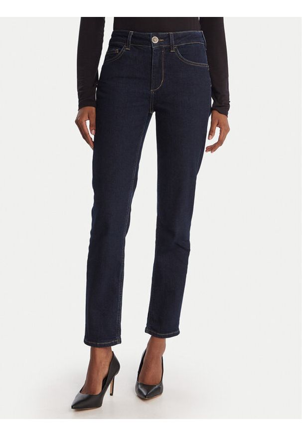 Liu Jo Jeansy UF5054 D0264 Granatowy Slim Fit. Kolor: niebieski. Materiał: bawełna