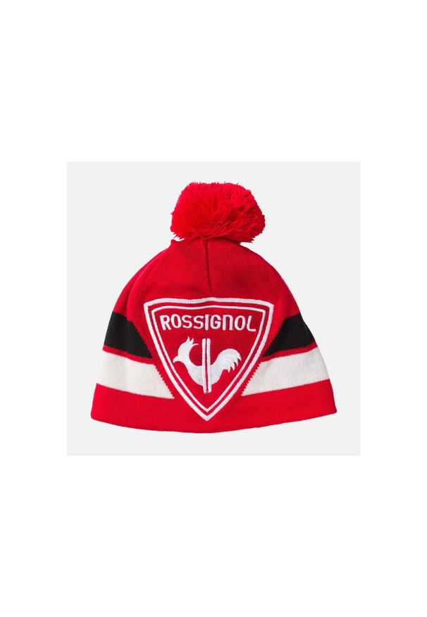 Rossignol - Czapka dla dzieci ROSSIGNOL Jr Rooster czerwony. Kolor: czerwony. Sezon: zima. Styl: sportowy