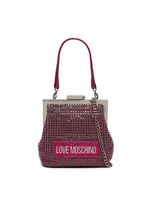 Love Moschino - Torebka LOVE MOSCHINO. Kolor: różowy