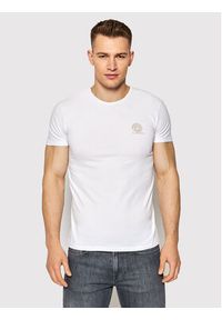 VERSACE - Versace Komplet 2 t-shirtów AU10193 Biały Slim Fit. Kolor: biały. Materiał: bawełna #2