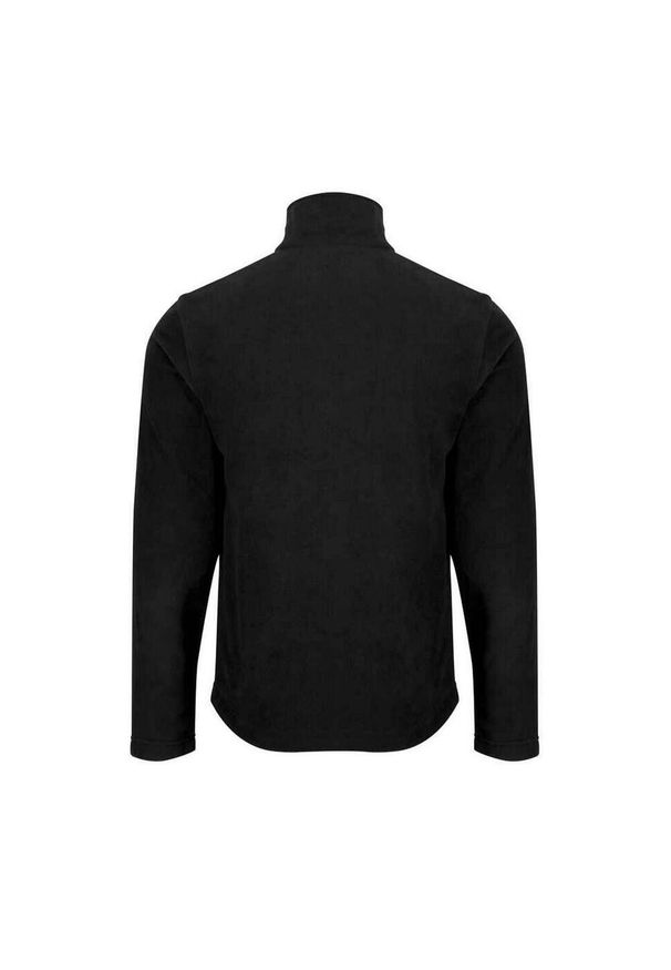 Regatta - Męska Bluza Polarowa Honestly Made Recycled Z Pełnym Zamkiem Błyskawicznym. Kolor: czarny. Materiał: polar. Sezon: zima. Styl: sportowy. Sport: turystyka piesza