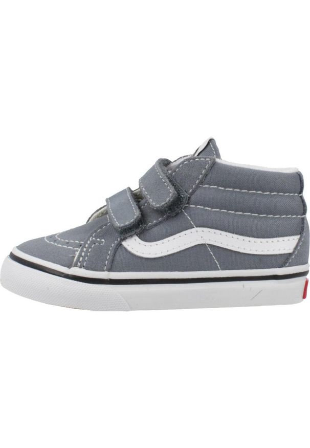 Vans - Buty VANS SK8-MID REISSUE V Szary. Okazja: na co dzień. Kolor: szary. Materiał: tkanina, skóra. Model: Vans SK8