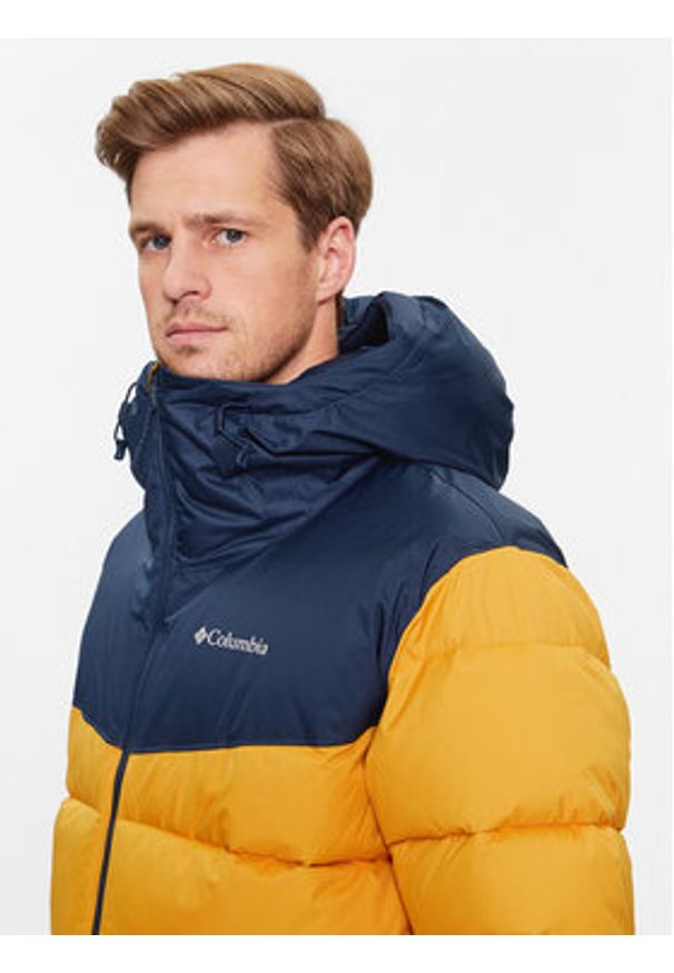 columbia - Columbia Kurtka narciarska Iceline Ridge™ Jacket 186427 Żółty Regular Fit. Kolor: żółty. Materiał: syntetyk. Sport: narciarstwo